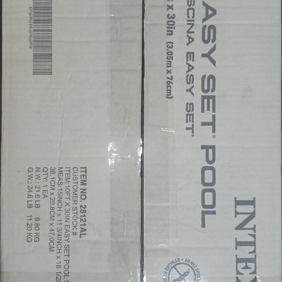 Intex Easy Set Pool - Blue - Picture 2 of 2